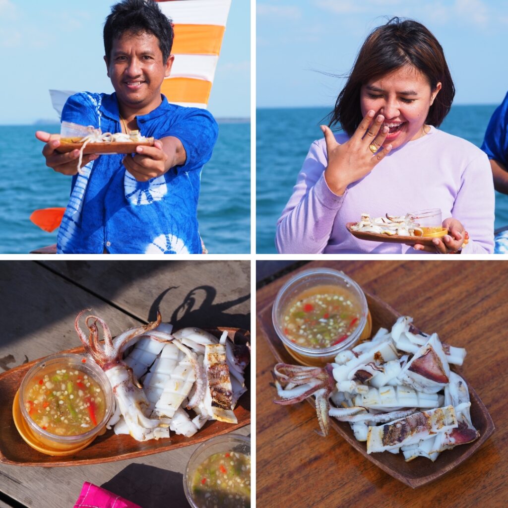 ทริปตกหมึก ลิบง - review