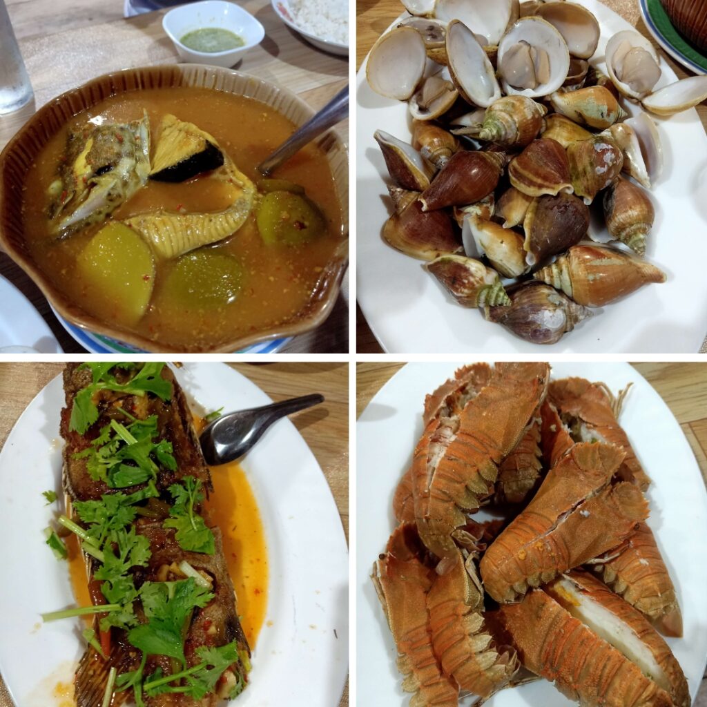 ทริปตกหมึก ลิบง - review